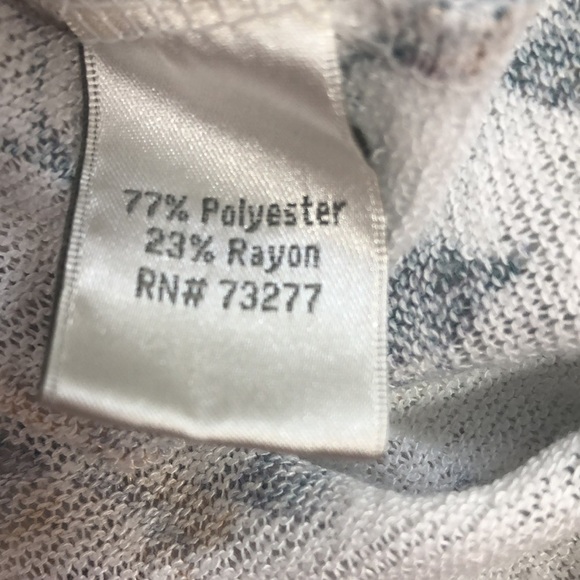 LC Lauren Conrad Runway Floral Tie Bow Top Small - Picture 7 of 10